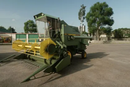 Комбайн John Deere 955 Rusty для Farming Simulator 25 — 2