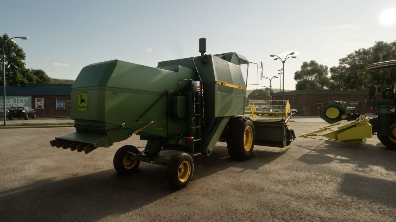Комбайн John Deere 955 Rusty для Farming Simulator 25