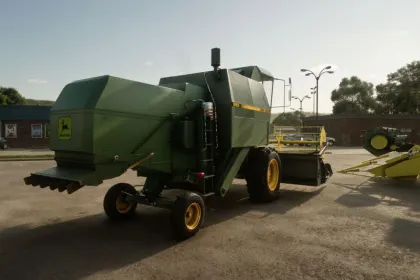 Комбайн John Deere 955 Rusty для Farming Simulator 25 — 3