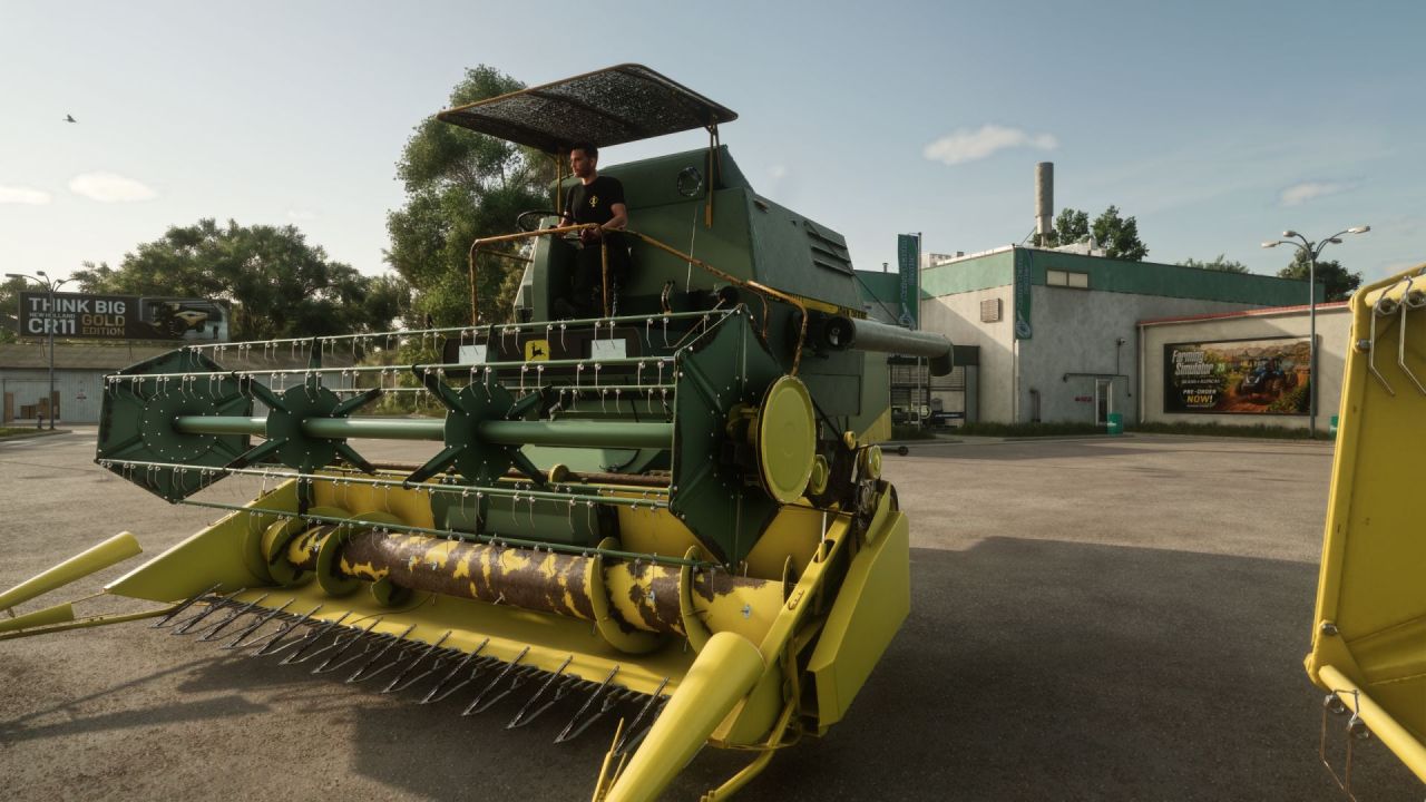 Комбайн John Deere 955 Rusty для Farming Simulator 25