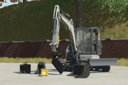 Трактор Kubota U50 для Farming Simulator 25