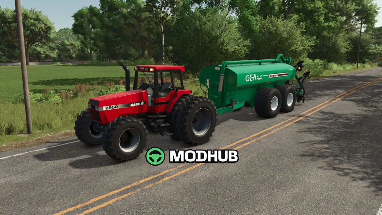 Розкидач гною GEA Houle Manure Spreader Pack V1.0 для FS25