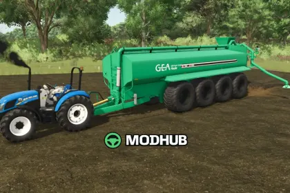 Розкидач гною GEA Houle Manure Spreader Pack V1.0 для FS25 — 3