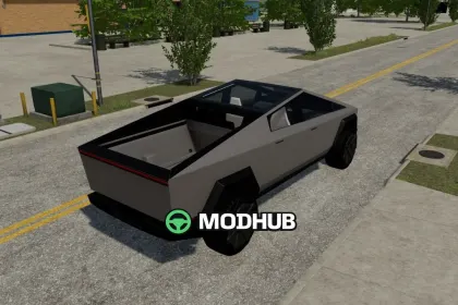 Автомобіль Tesla Cybertruck v1.0 для FS25 — 2