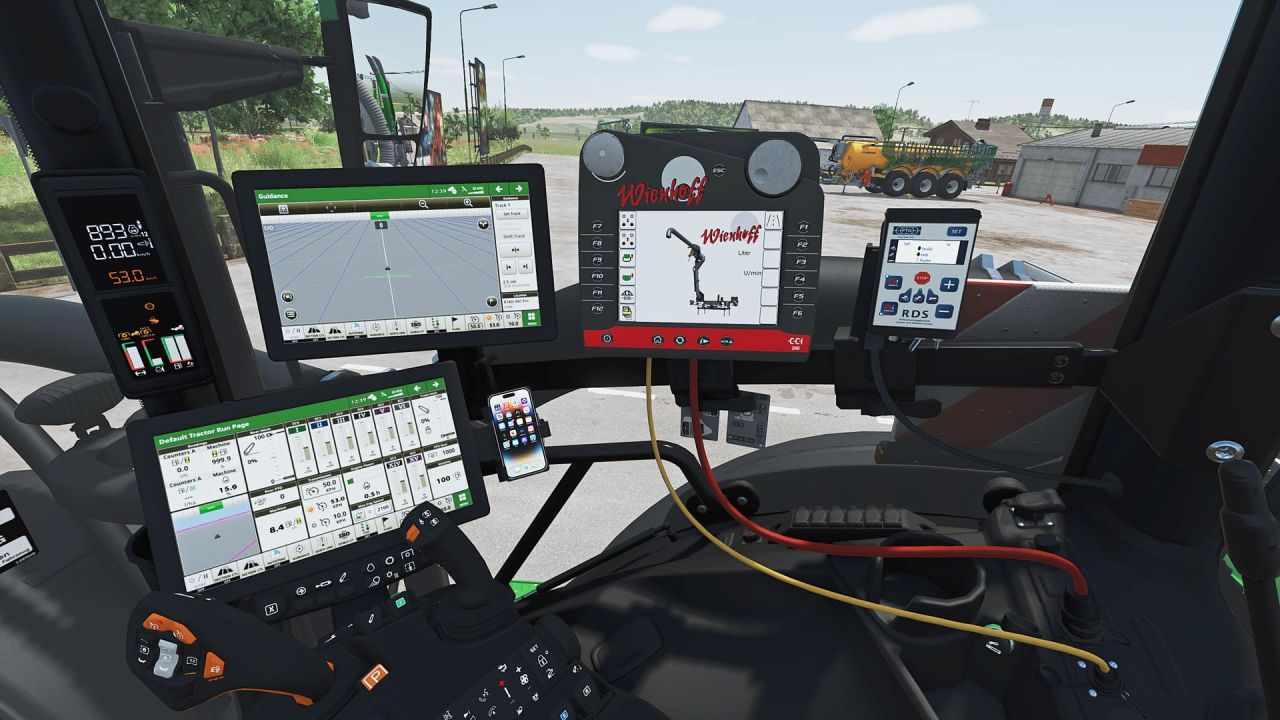 Powerful Tractor John Deere 6R XLarge with Agribumper and Smart Options for FS25