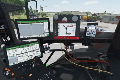 Powerful Tractor John Deere 6R XLarge with Agribumper and Smart Options for FS25 — 2