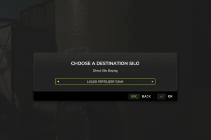 Direct Silo Buying for Farming Simulator 25
