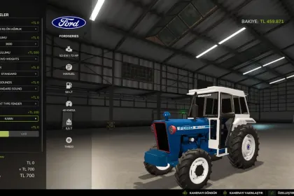 Трактор Ford 2000-3000 Series для Farming Simulator 25 — 6