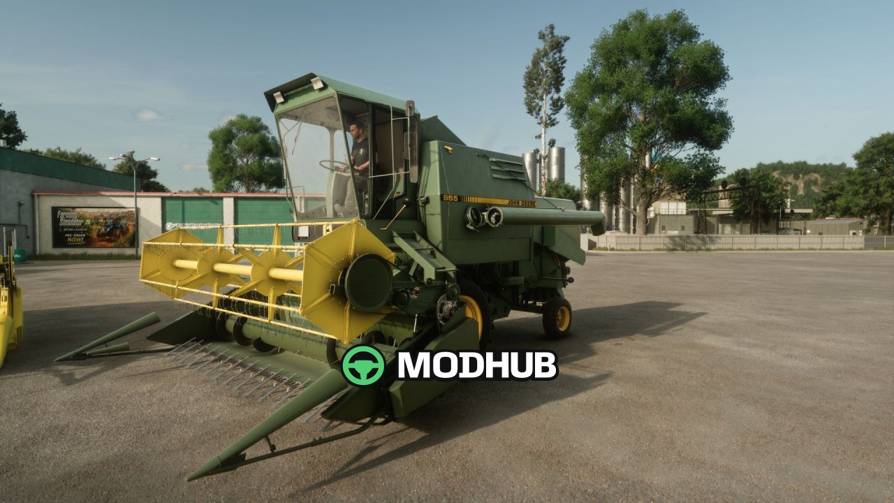 Комбайн John Deere 955 Rusty V1.0 для FS25