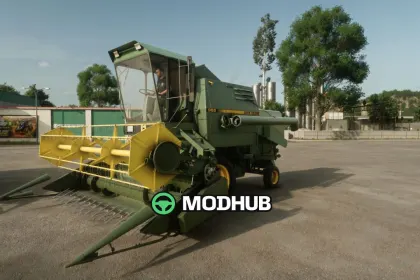 Комбайн John Deere 955 Rusty V1.0 для FS25 — 2