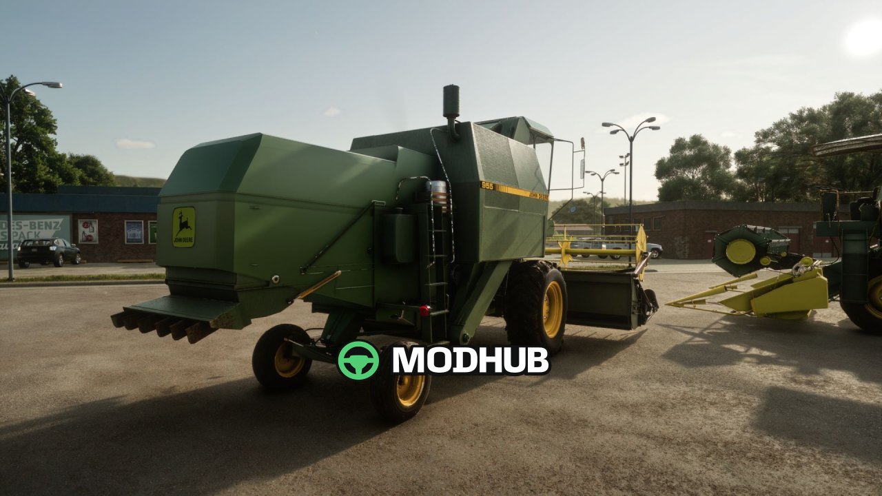 Комбайн John Deere 955 Rusty V1.0 для FS25
