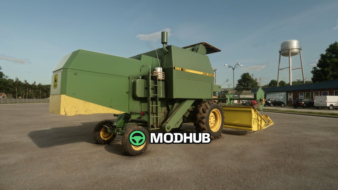 Комбайн John Deere 955 Rusty V1.0 для FS25
