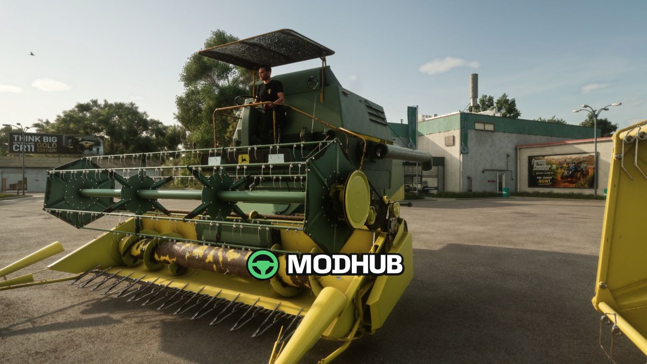 Комбайн John Deere 955 Rusty V1.0 для FS25