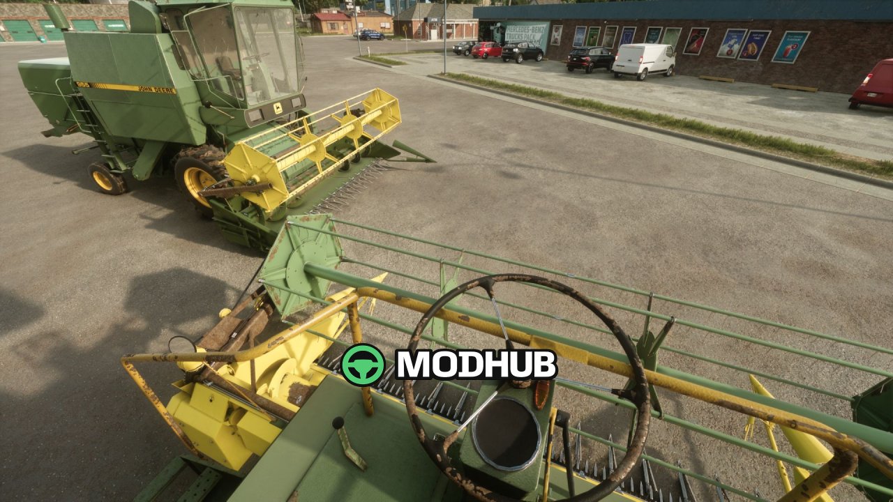 Комбайн John Deere 955 Rusty V1.0 для FS25
