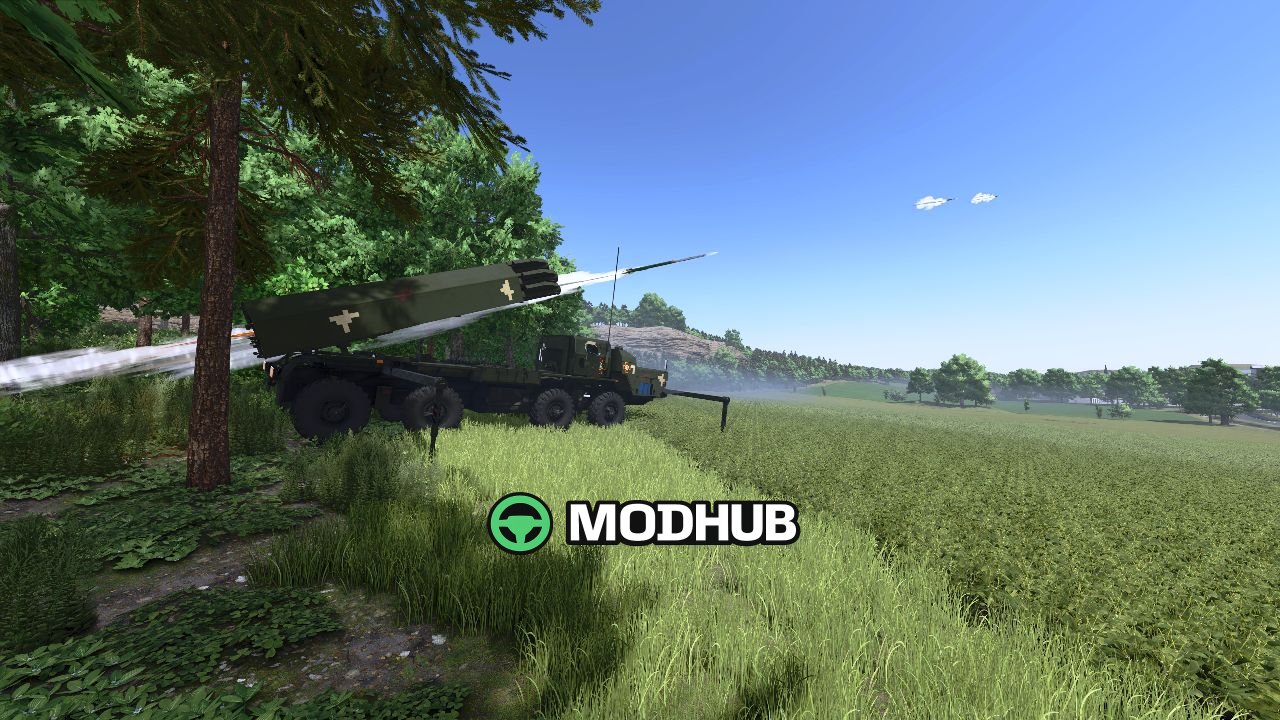 РСЗВ MLRS Vilkha BM V1.0 для FS25