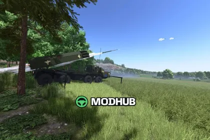 РСЗВ MLRS Vilkha BM V1.0 для FS25 — 3