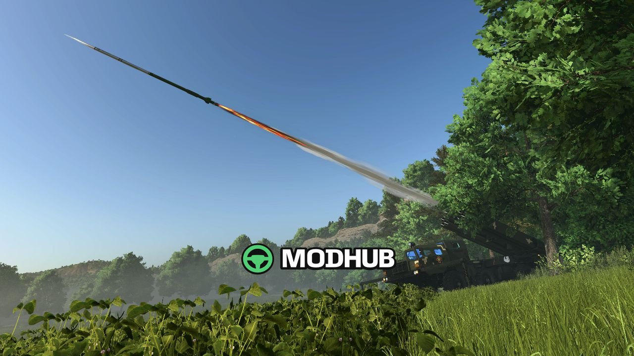 РСЗВ MLRS Vilkha BM V1.0 для FS25