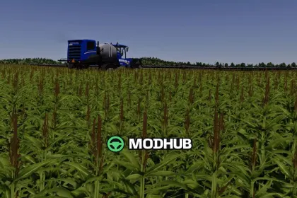 Самохідний обприскувач New Holland SP400F V1.0.0.1 для FS25 — 2