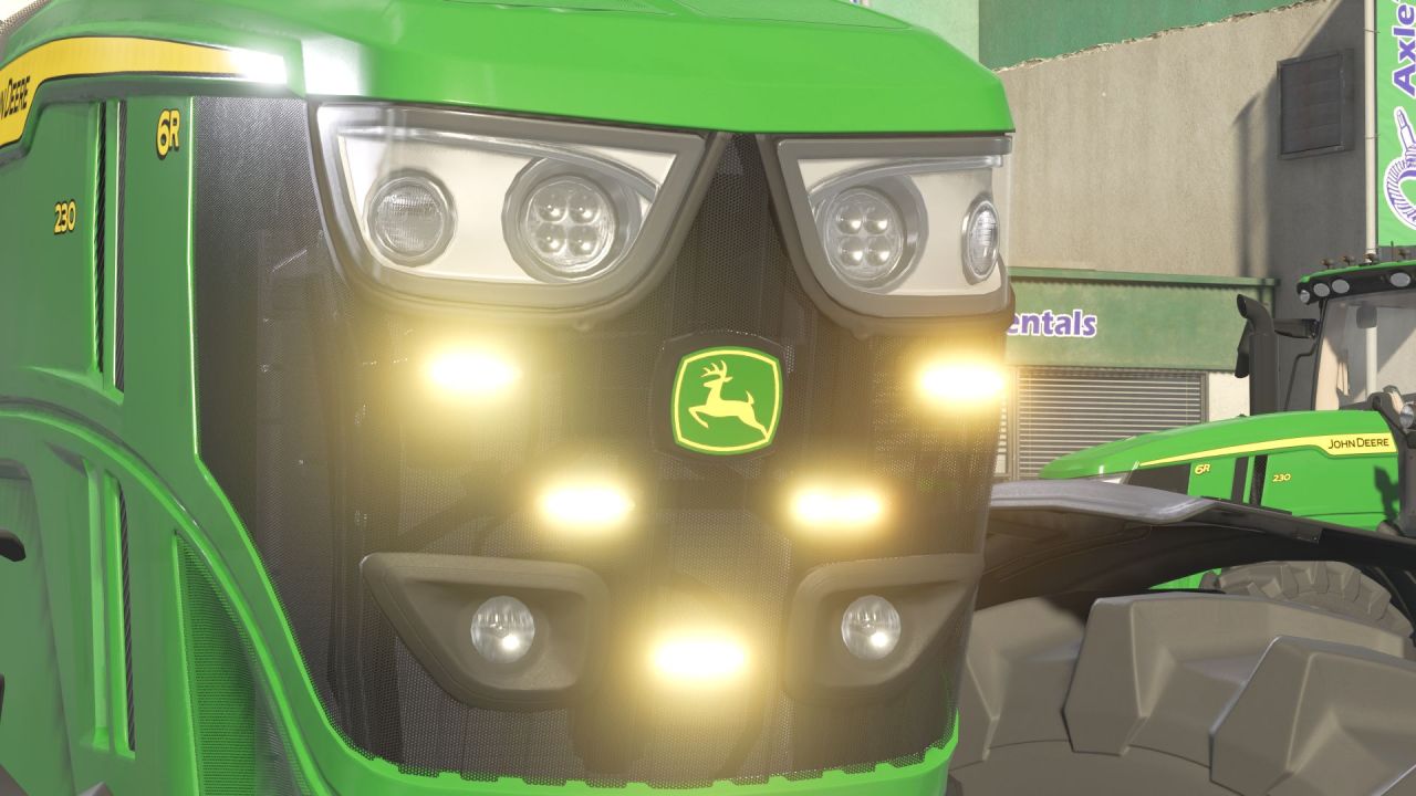 Трактор John Deere 6R Edit для Farming Simulator 25