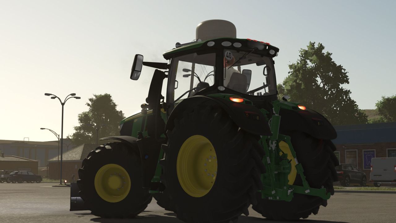 Трактор John Deere 6R Edit для Farming Simulator 25
