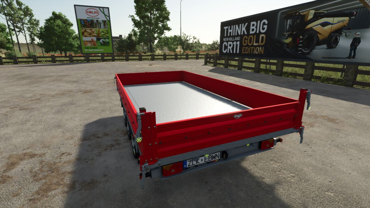 Універсальний Причіп Stema Trius IC з Interactive Control для Farming Simulator 25