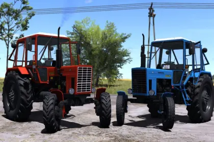 Трактор MTZ 82 UK для Farming Simulator 25