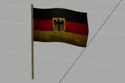 German Flag (Prefab) for Farming Simulator 25