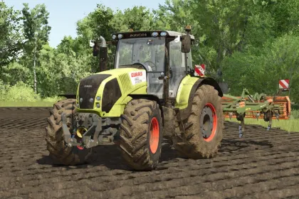 Потужний Трактор CLAAS Axion 800 — Швидкий та Економний для Farming Simulator 25 — 1