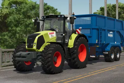 Потужний Трактор CLAAS Axion 800 — Швидкий та Економний для Farming Simulator 25 — 3