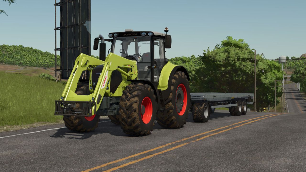 Powerful Tractor CLAAS Axion 800 — Fast and Economical for Farming Simulator 25 - Screenshots