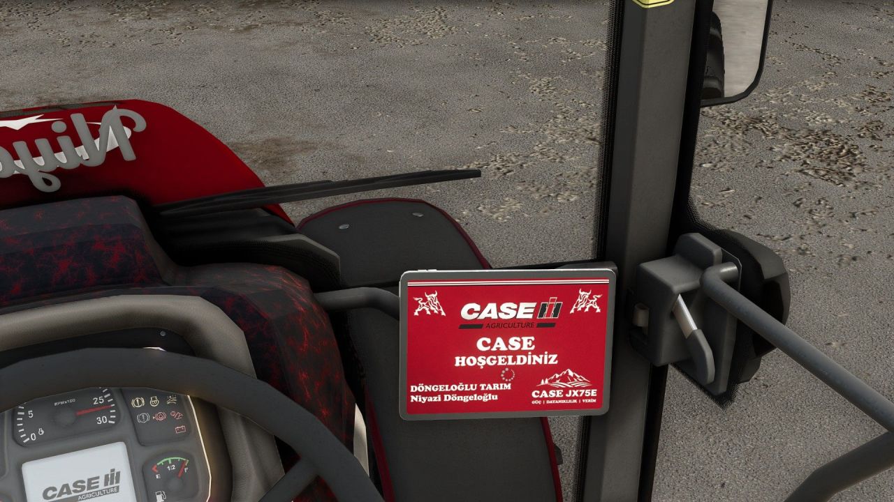 Трактор Case IH JXE Series NİYAZİ EDİTİON для Farming Simulator 25