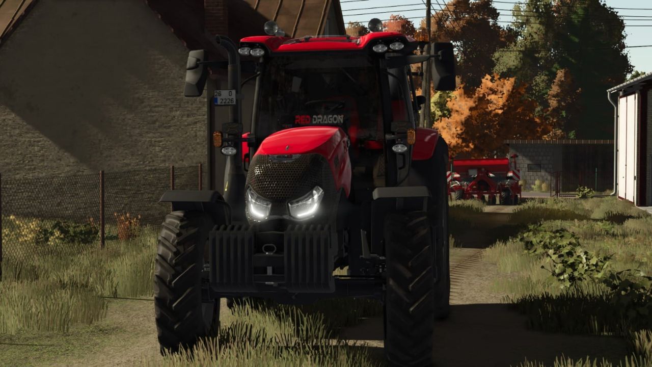 Трактор Case IH Maxxum 125-155 для Farming Simulator 25