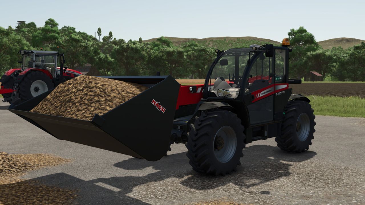 Efektywny Ładowacz Teleskopowy Massey Ferguson 9407 S do Szybkiej Pracy na Farmie - Zrzuty ekranu