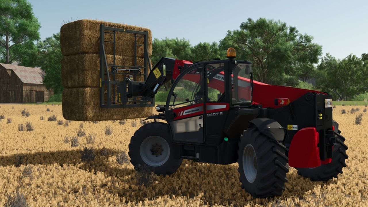 Efektywny Ładowacz Teleskopowy Massey Ferguson 9407 S do Szybkiej Pracy na Farmie - Zrzuty ekranu