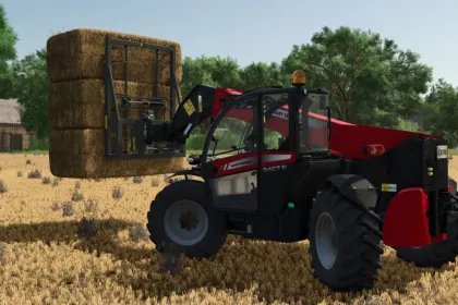 Ефективний Телескопічний Навантажувач Massey Ferguson 9407 S для Швидкої Роботи на Фермі — 3