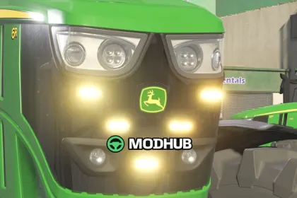 Трактор John Deere 6R Edit V1.1 для FS25