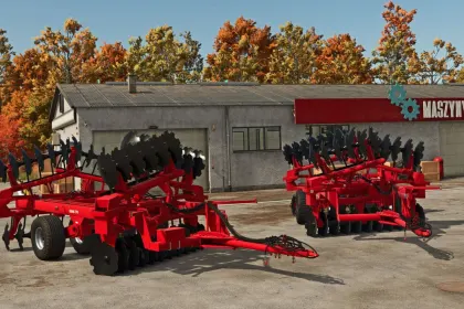 Disc harrow Kühne KNT 770 for Farming Simulator 25