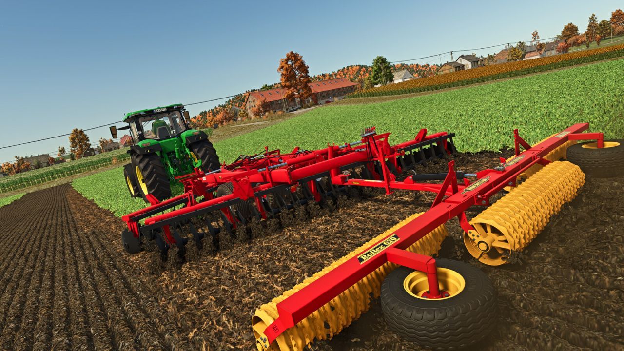 Brona talerzowa Kühne KNT 770 do Farming Simulator 25