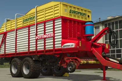 Вагон-збирач силосу Pöttinger Europrofi 5000L для Farming Simulator 25