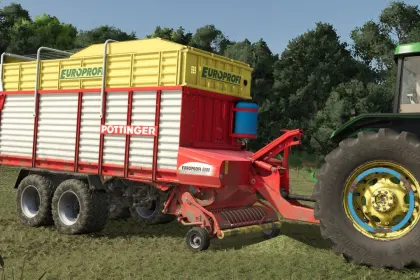 Вагон-збирач силосу Pöttinger Europrofi 5000L для Farming Simulator 25 — 2