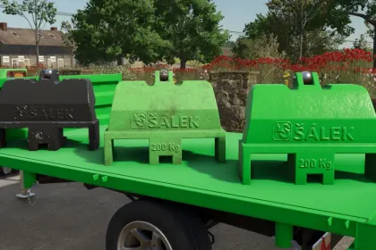 Тягар Salek PZ200 для Farming Simulator 25