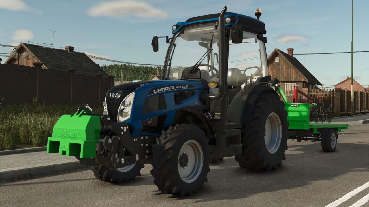 Тягар Salek PZ200 для Farming Simulator 25