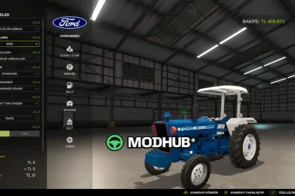 Трактор Ford 2000-3000 Series v1.0 для FS25 — 3