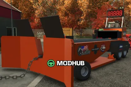 Буксирувальна саня Big Benz V1.0 для FS25