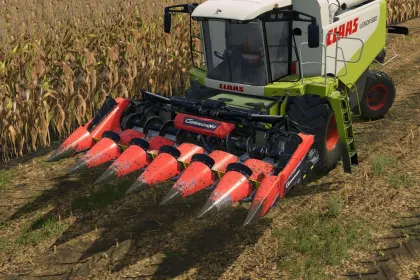 Ефективна Жатка Geringhoff Northstar 630F + 830F для Швидкого Збирання у FS25 — 1