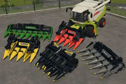 Ефективна Жатка Geringhoff Northstar 630F + 830F для Швидкого Збирання у FS25 — 2