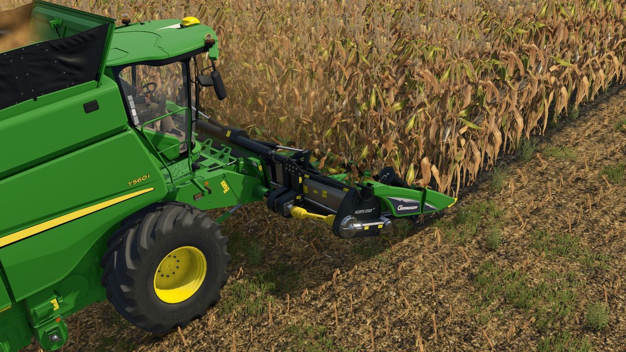 Ефективна Жатка Geringhoff Northstar 630F + 830F для Швидкого Збирання у FS25