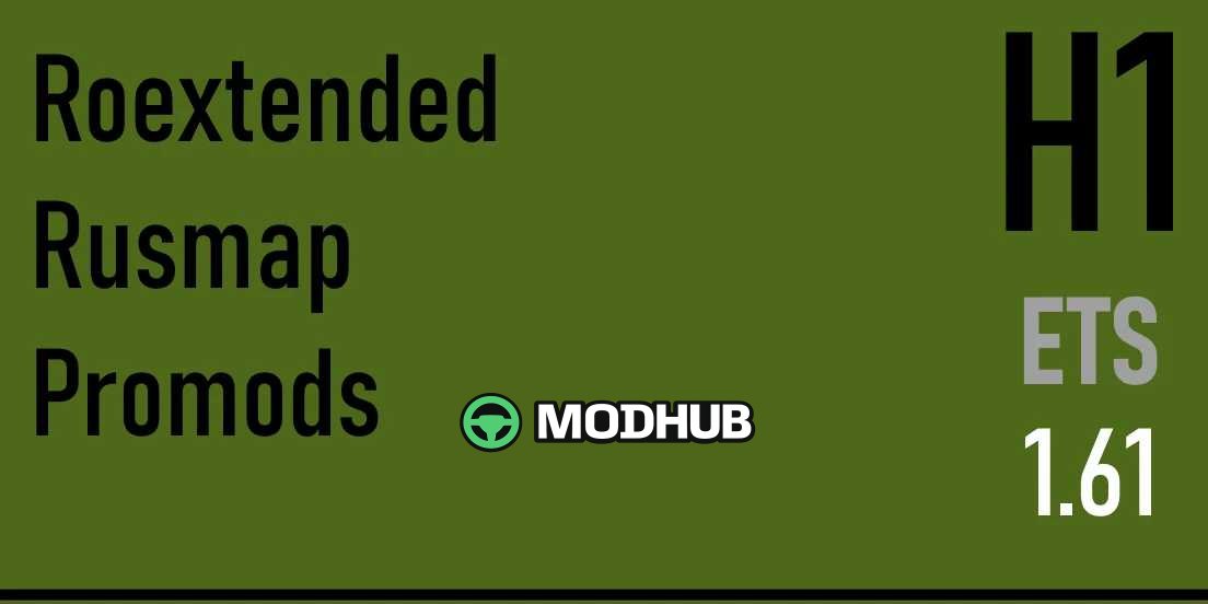 Road Connector Hybrid 1 & 2 v1.61 for ETS2
