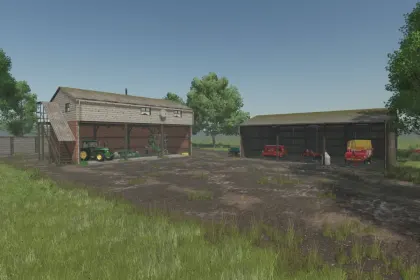 Карта Pioneer Wilderness Country для Farming Simulator 25