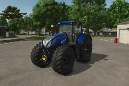 Трактор New Holland T7 HD Stage IV для Farming Simulator 25